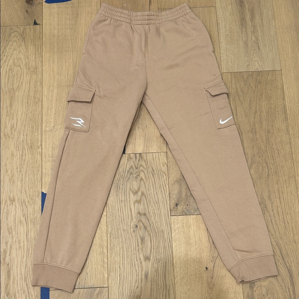 Nike Kids Brown Cargo Joggers